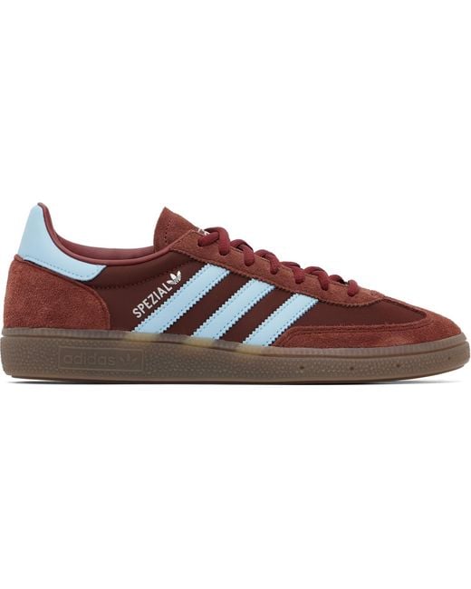 Adidas Originals Brown Handball Spezial Sneakers for men
