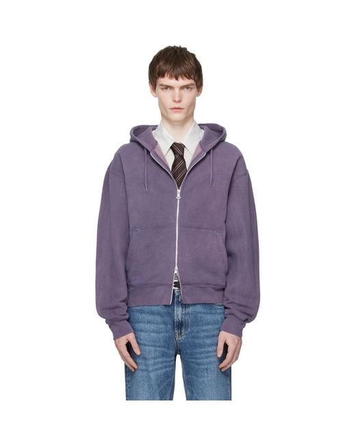 Our Legacy Purple Rascal Hoodie for men