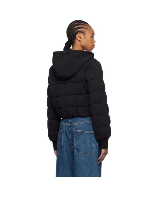 Moncler Genius Black Moncler X Palm Angels Zip Up Down Hoodie