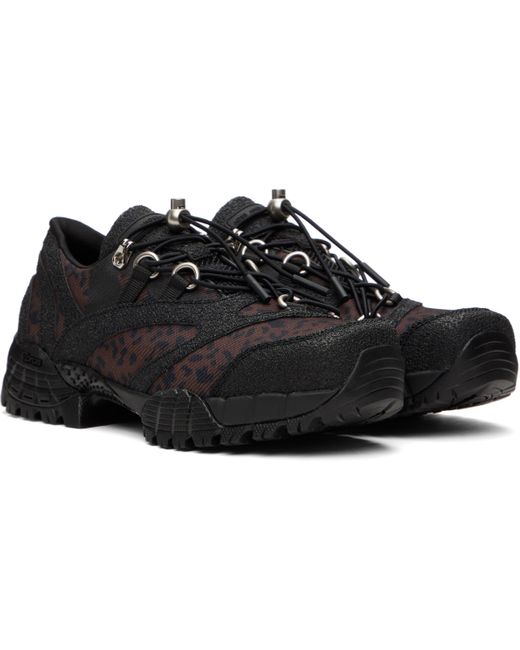 ANDERSSON BELL Black Sfumatura Sneakers for men