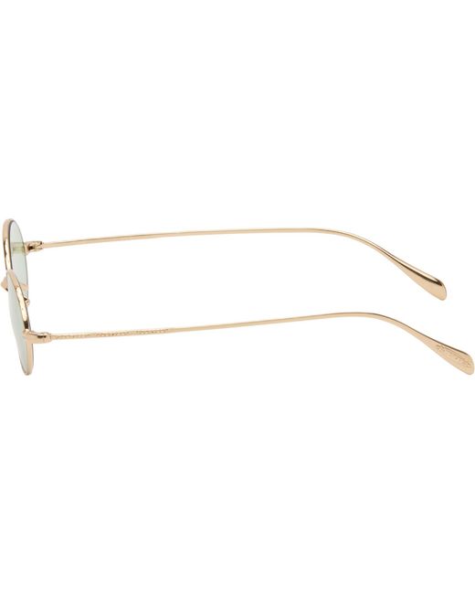 Oliver Peoples Black Calidor Sunglasses for men