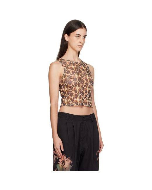 Collina Strada Black Dachi Cardio Top