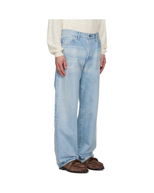 Jean Ample Bleu vowels pour homme en coloris Blue