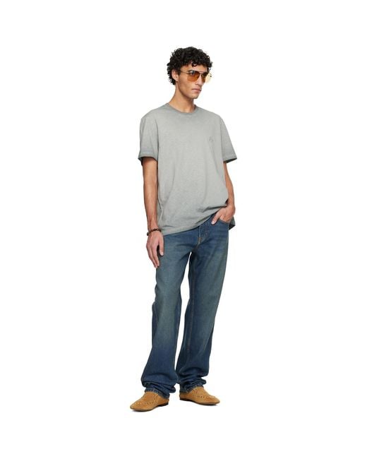 Isabel Marant Black Honore T-Shirt for men