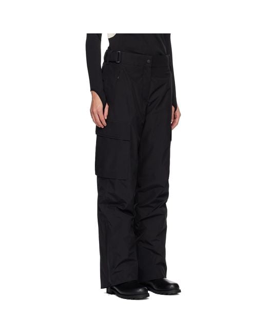 Moncler Black Padded Gore-Tex Ski Pants