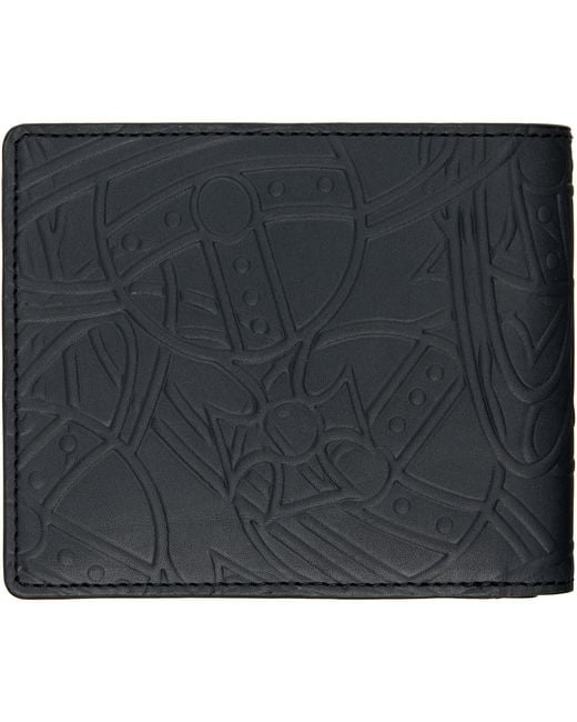Vivienne Westwood Black Bifold Wallet for men