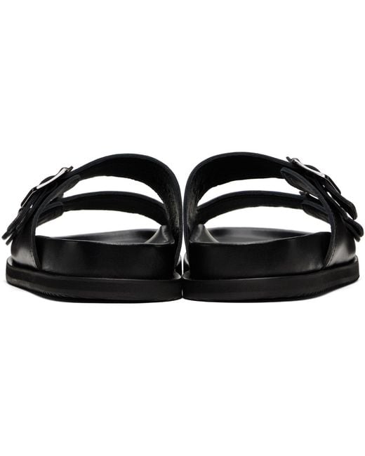 Paul Smith Black 'Malfa' Sandals for men