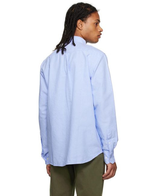 Norse Projects Blue Algot Shirt for men