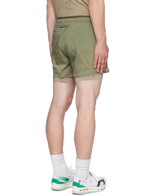 Satisfy Green Techsilk 8 Shorts for men