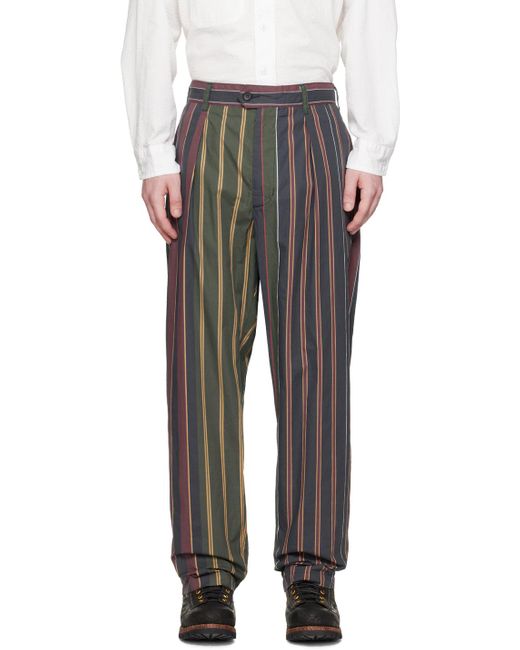Engineered Garments Black Carlyle Trousers for men