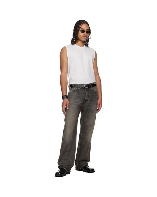 Our Legacy Black Third Cut Jeans for men