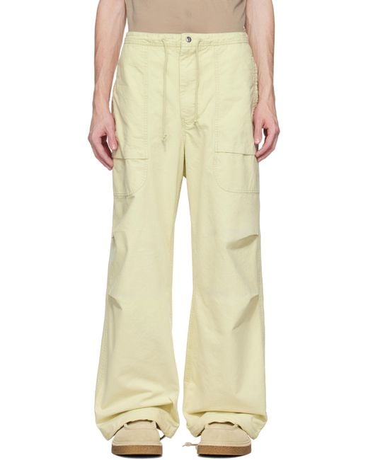 Entire studios Natural Off- Barren Cargo Trousers for men