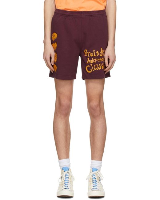 Brain Dead Cotton Indie Shorts For Men Lyst