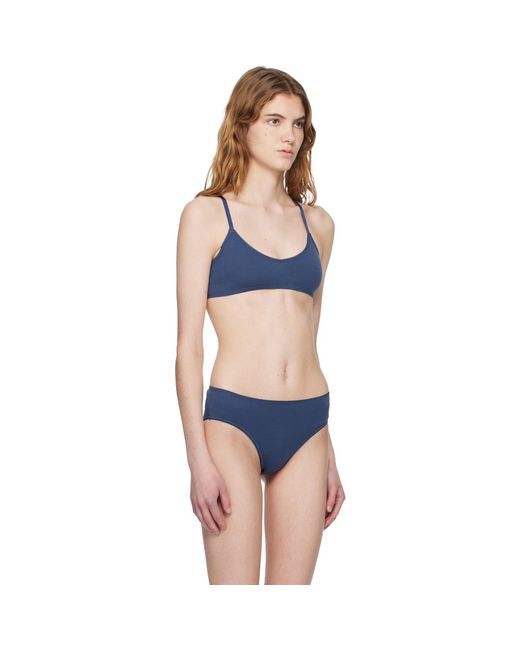 Bellini Bikini Blue Two-Pack Effie Bralettes