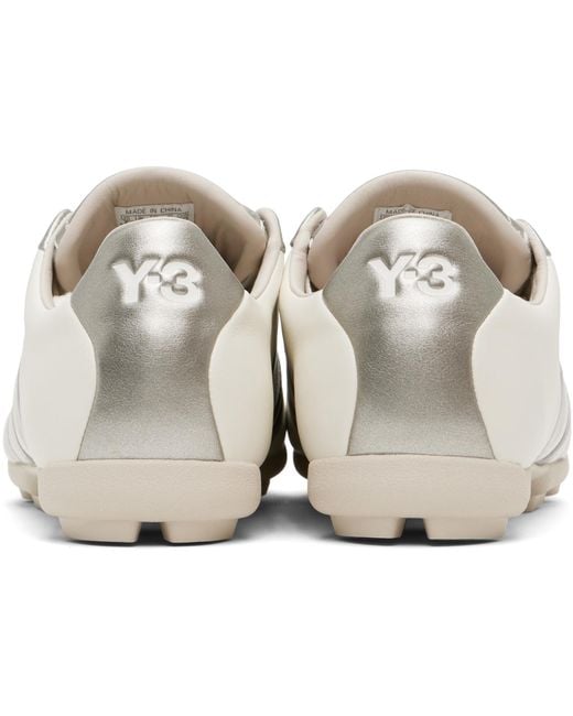 Y-3 White Field Sneakers for men