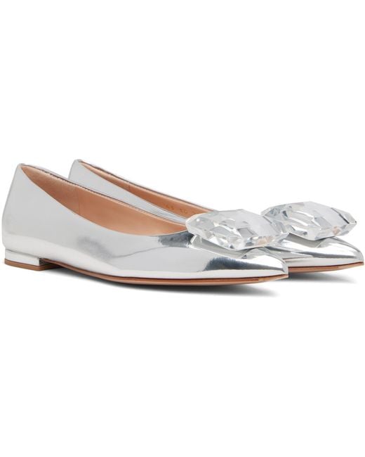 Gianvito Rossi Black Jaipur 05 Ballerina Flats