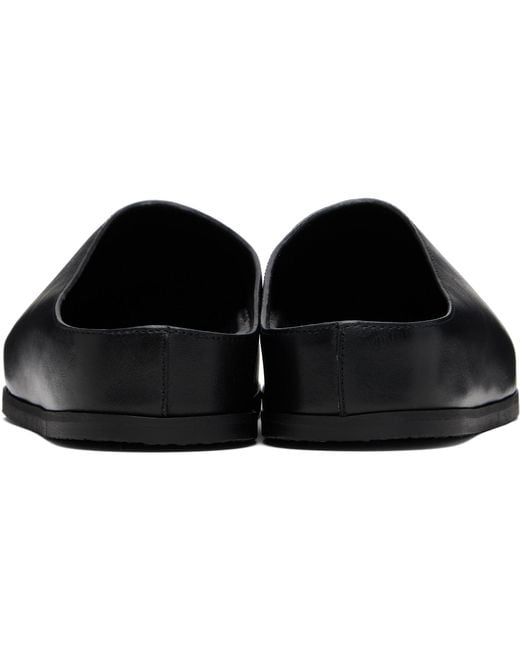 Studio Nicholson Black Wearing Clog Loafers