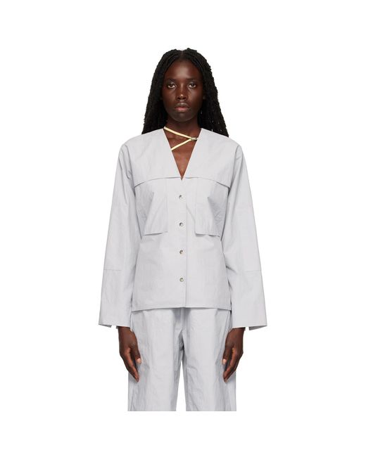 Paris Georgia White Field Jacket