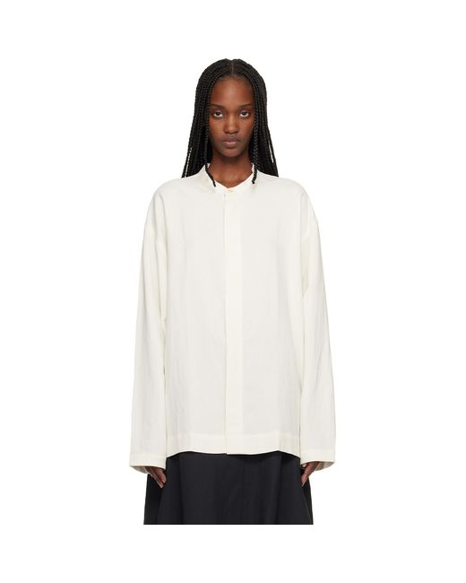 Studio Nicholson Black Off- Karst Shirt