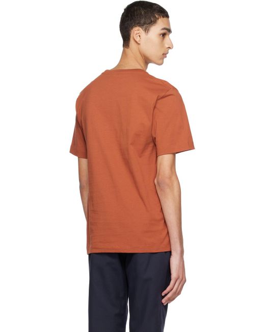 Etudes Studio Orange Études Wonder T-shirt for men