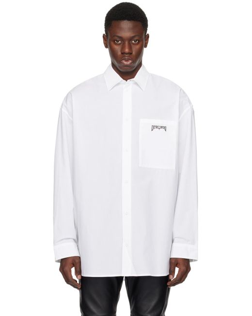 032c White Psychic Shirt for men