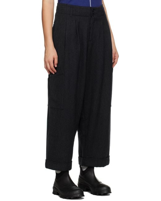 YMC Black Grease Trousers