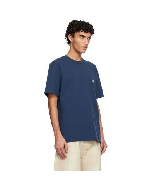 Isabel Marant Blue Hugo T-Shirt for men