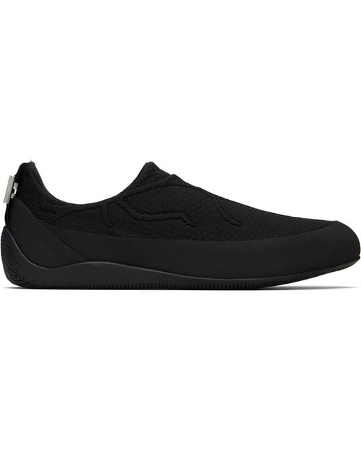 HELIOT EMIL Black Vena Sneakers for men