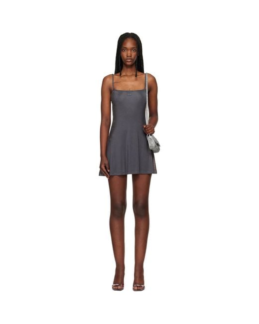 DIESEL Black D-Hupy Minidress