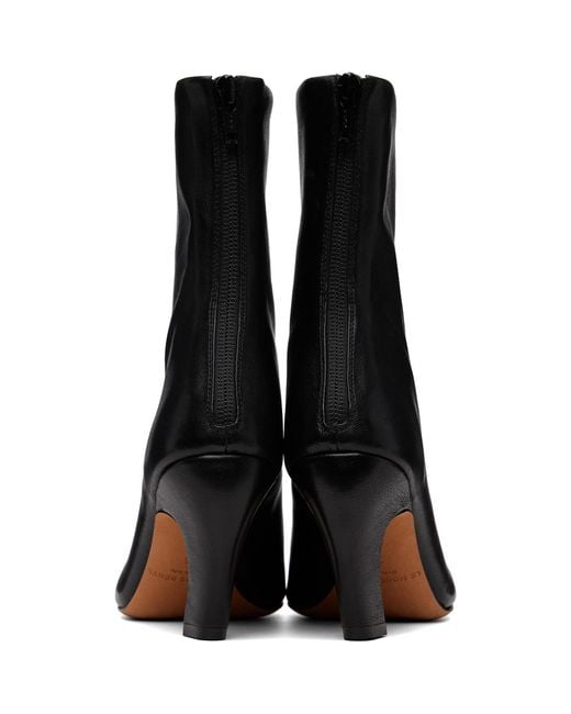 Le Monde Beryl Black Mica Glove Boots