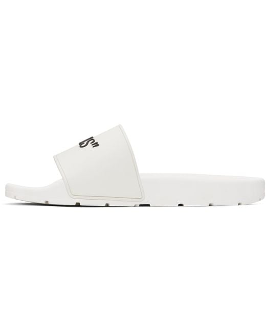 Off-White c/o Virgil Abloh Black 'This That' Pool Slides for men