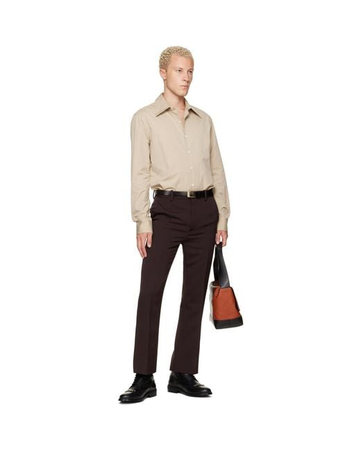 Marni Natural Darted Shirt for men