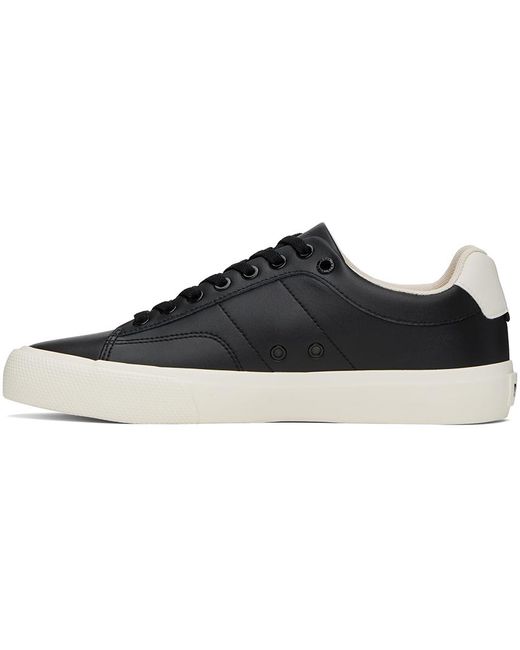 Boss Black Off- Cupsole Contrast Band Sneakers for men