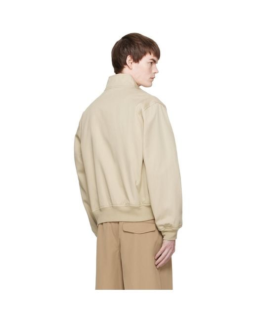 A.P.C. Natural Zipped Jacket for men