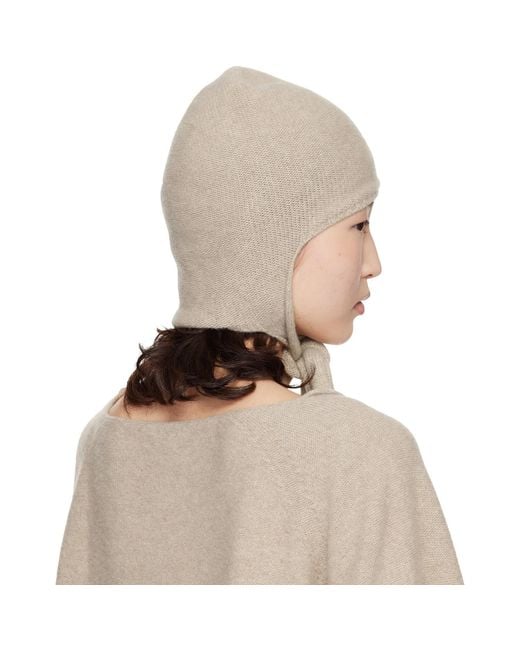 Baserange Natural Tier Hood Beanie