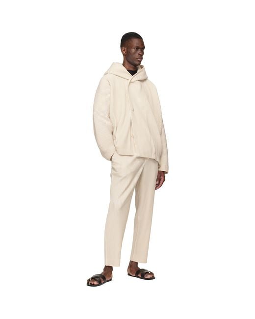 Homme Plissé Issey Miyake Natural Monthly Colors March Jacket for men