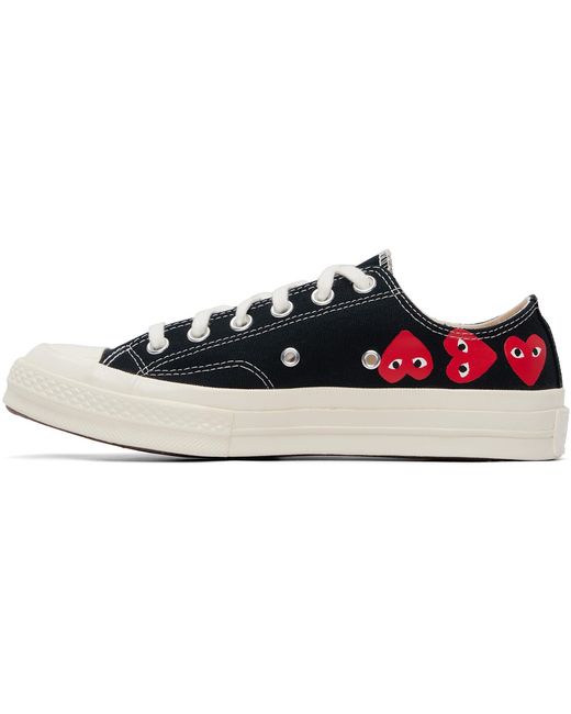 COMME DES GARÇONS PLAY Blue Converse Edition Chuck 70 Multi Heart Sneakers for men