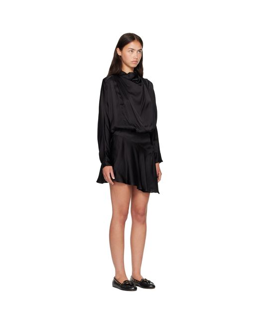 Isabel Marant Black Neline Minidress