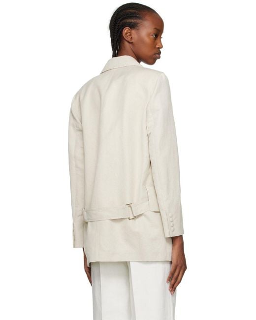 Ssense off deals white blazer
