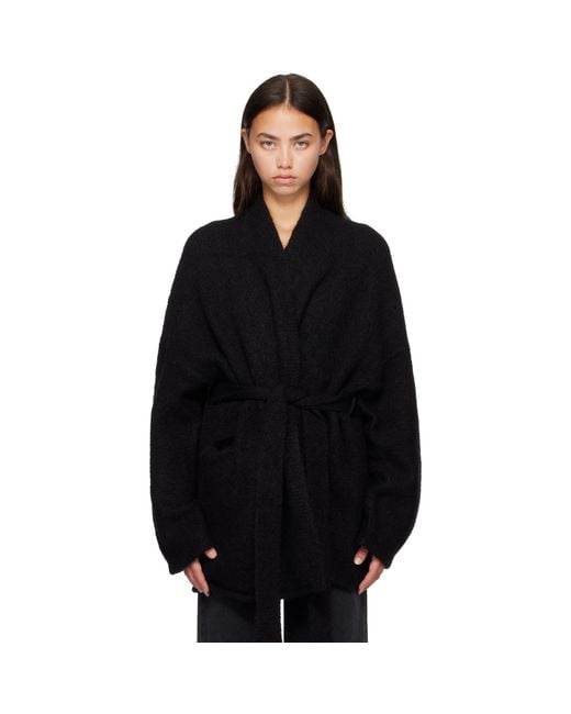 Lauren Manoogian Black Coto Cardigan