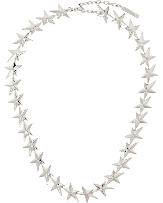 Mugler White Star Necklace