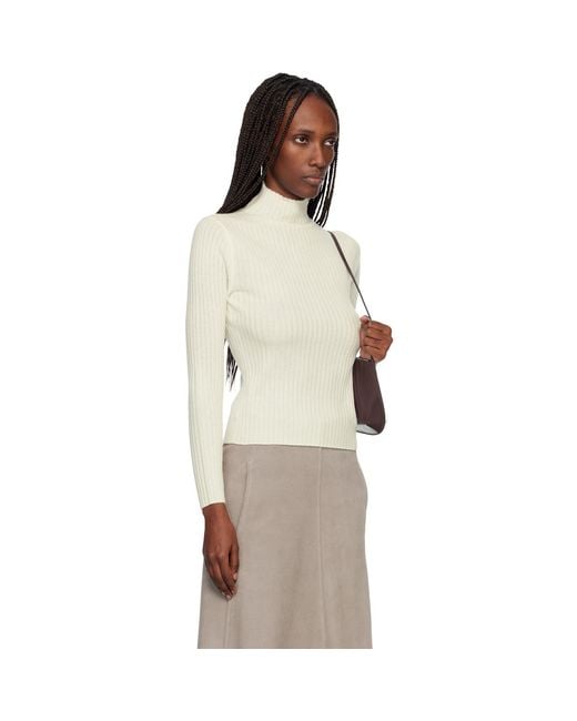 arch4 Natural Off- Ariana Turtleneck