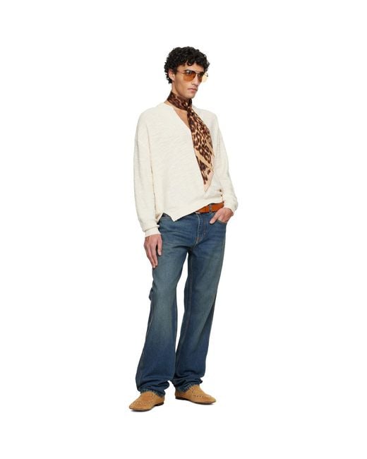 Isabel Marant Blue Lewys Jeans for men