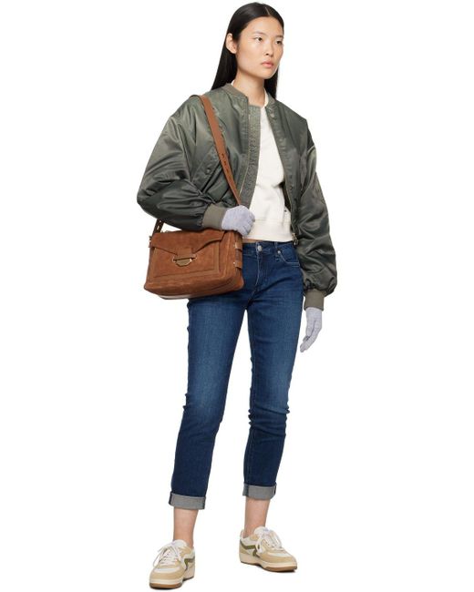 Rag & Bone Brown Field Messenger Bag in Black Lyst