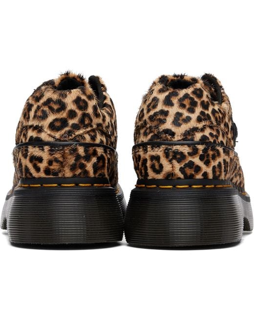 Dr. Martens Black Buzz 5-Eye Derbys