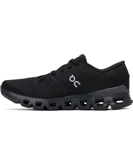 On Shoes Black Cloud X 4 Sneakers for men