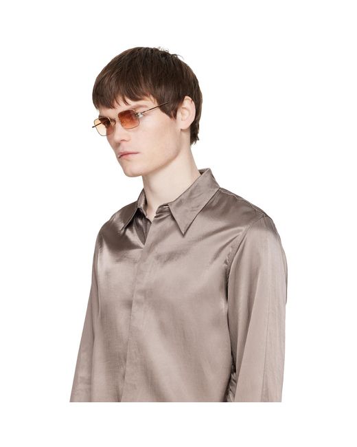 Gucci Black Institutional Logo Sunglasses for men