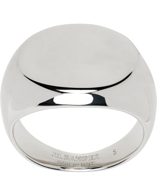 Bague 647 Jil Sander pour homme en coloris Metallic