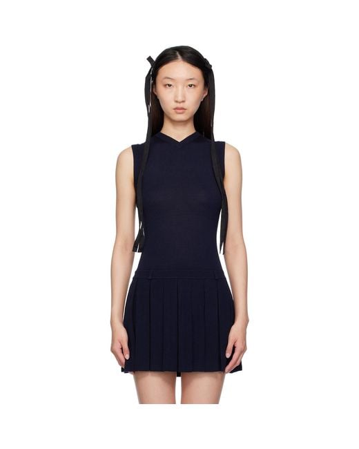 Sandy Liang Blue Recital Headband