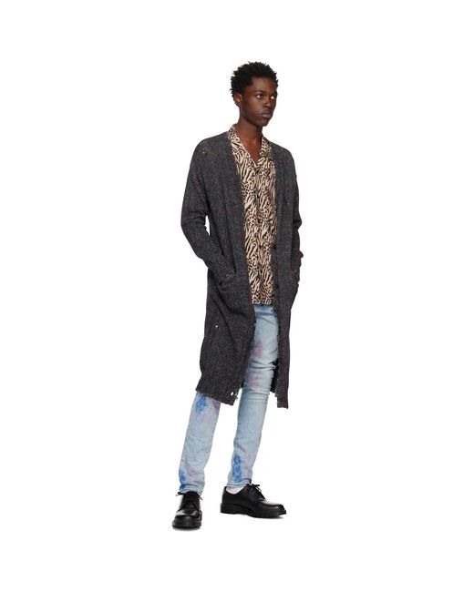 Ksubi Blue Chitch 'The Streets Kolor' Jeans for men